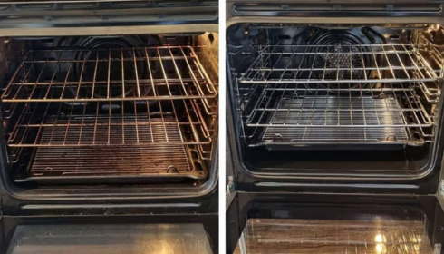 why does my oven smell weird